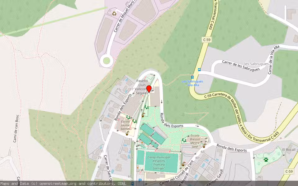 Mapa de Subasta Inmueble (Vivienda) en Sant Feliu De Codines, Barcelona