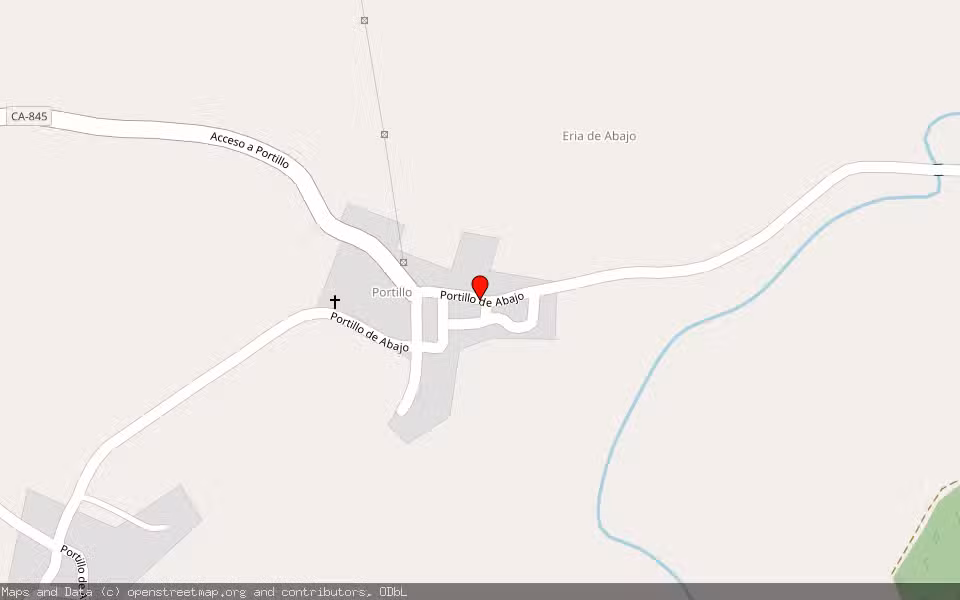 Mapa de Subasta Inmueble (Vivienda) en Pueblo Portillo - Municipio: Val De San Vicente, Cantabria