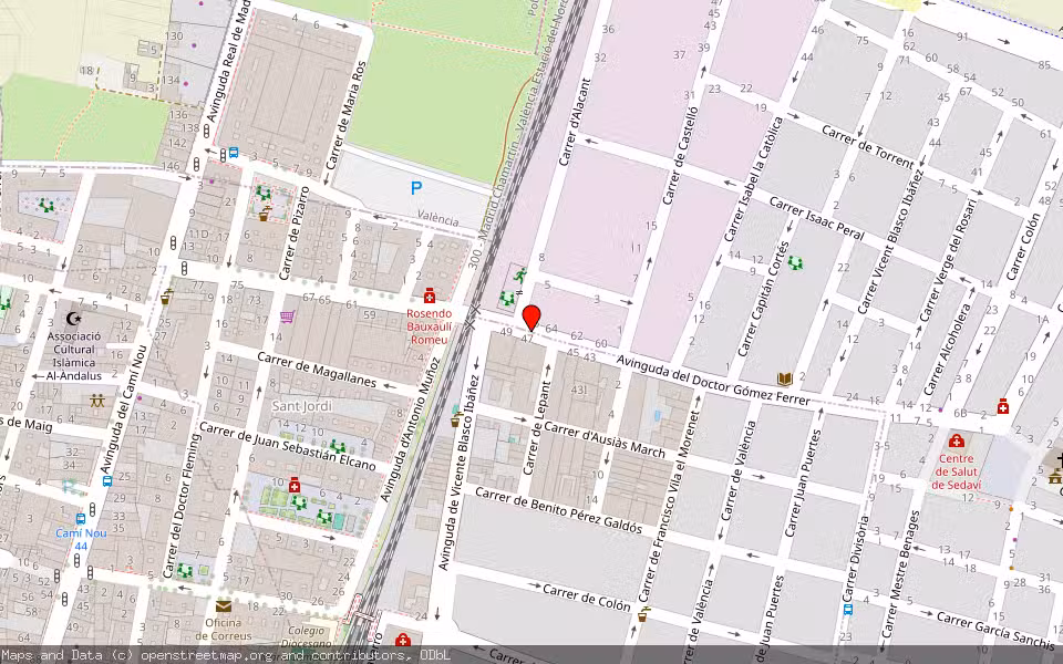 Mapa de Subasta Inmueble (Vivienda) en Alfafar, Valencia/València