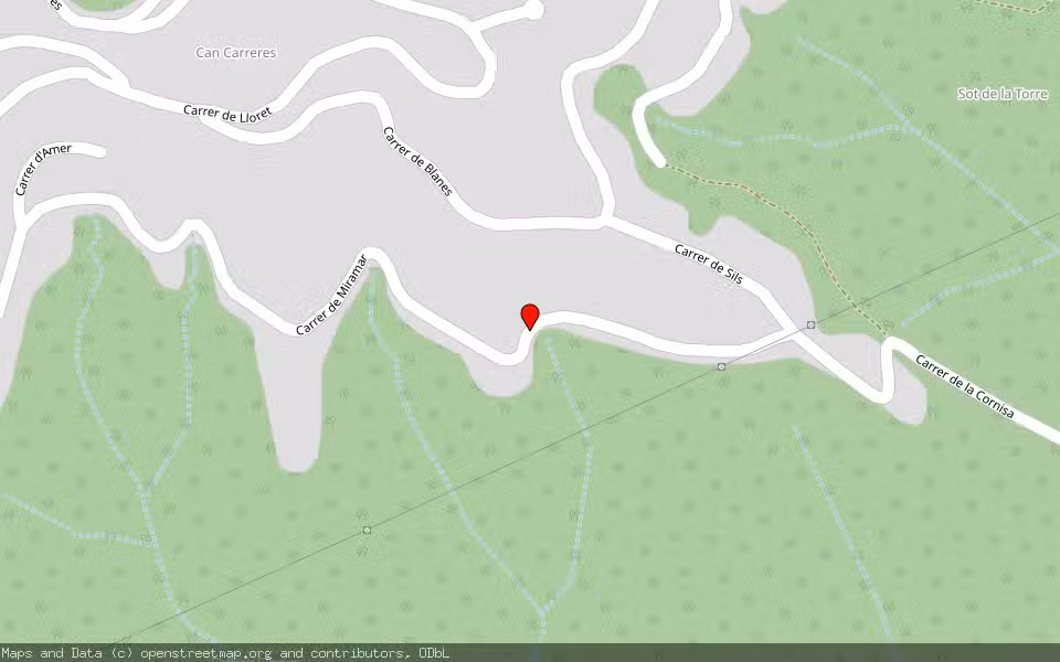 Mapa de Subasta Inmueble (Vivienda) en Pineda De Mar, Barcelona