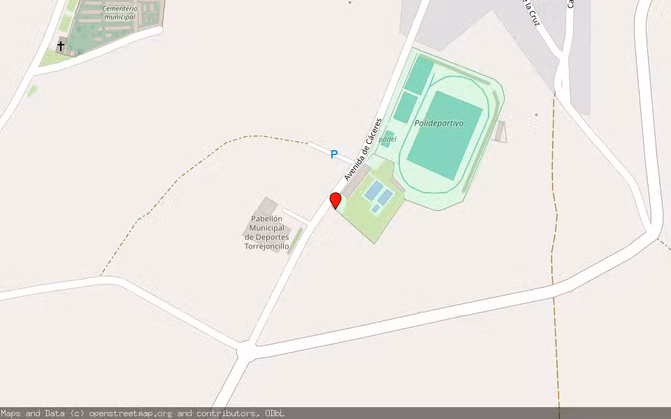Mapa de Subasta Inmueble (Vivienda) en Torrejoncillo, Cáceres