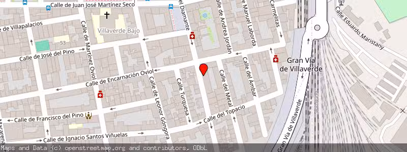 Mapa de Subasta de Inmueble (Vivienda) en Madrid, Madrid 