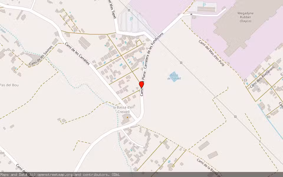 Mapa de Subasta Inmueble (Vivienda) en Vilanova I La Geltrú, Barcelona