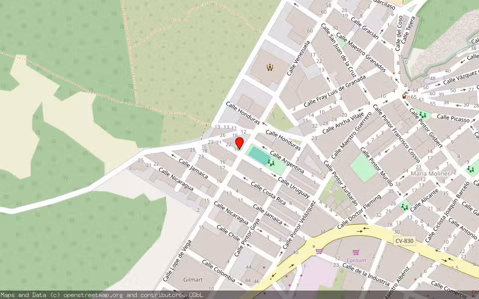 Mapa de Subasta Inmueble (Vivienda) en Sax, Alicante/Alacant