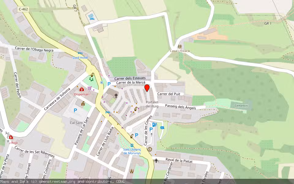 Mapa de Subasta Inmueble (Vivienda) en Lleida