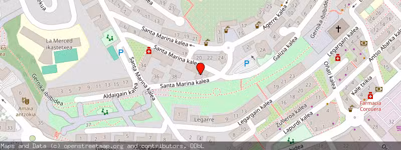 Mapa de Subasta de Inmueble (Vivienda) en Arrasate- Mondrragon, Guipúzcoa (Gipuzkoa) 