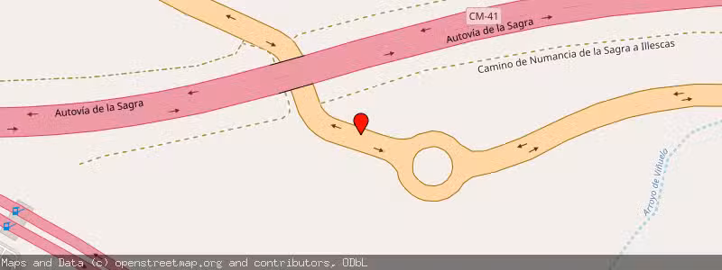 Mapa de Subasta de Inmueble (Finca rústica) en Illescas, Toledo 