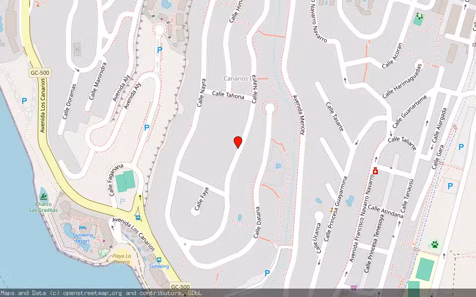Mapa de Subasta Inmueble (Vivienda) en Mogán, Las Palmas