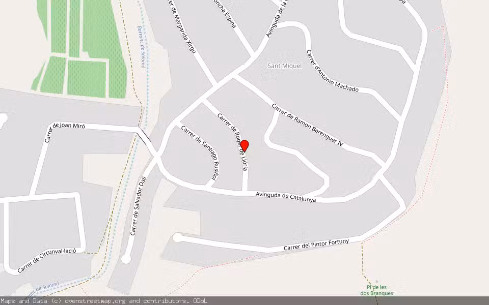 Mapa de Subasta Inmueble (Solar) en Vespella De Gaià, Tarragona