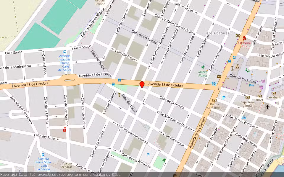 Mapa de Subasta Inmueble (Vivienda) en Los Alcazares, Murcia
