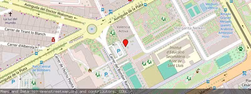 Mapa de Subasta de Inmueble (Solar) en Valencia, Valencia 