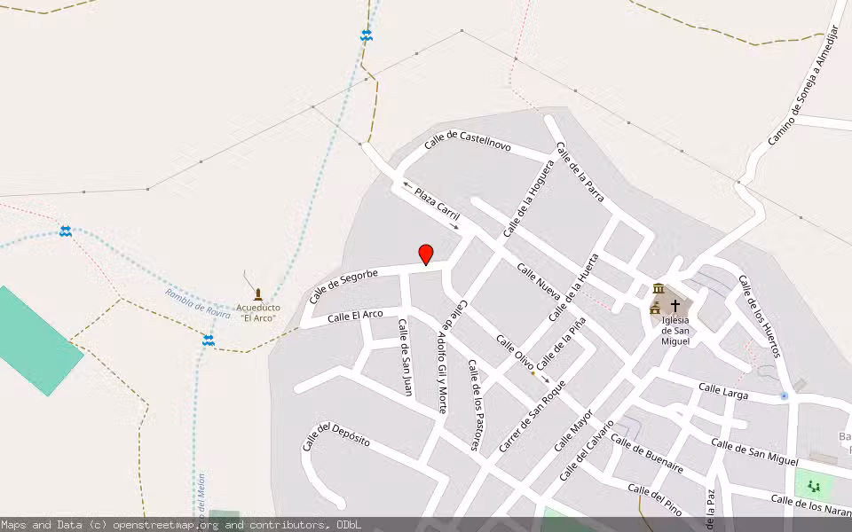 Mapa de Subasta Inmueble (Otros) en Soneja, Castellón/Castelló