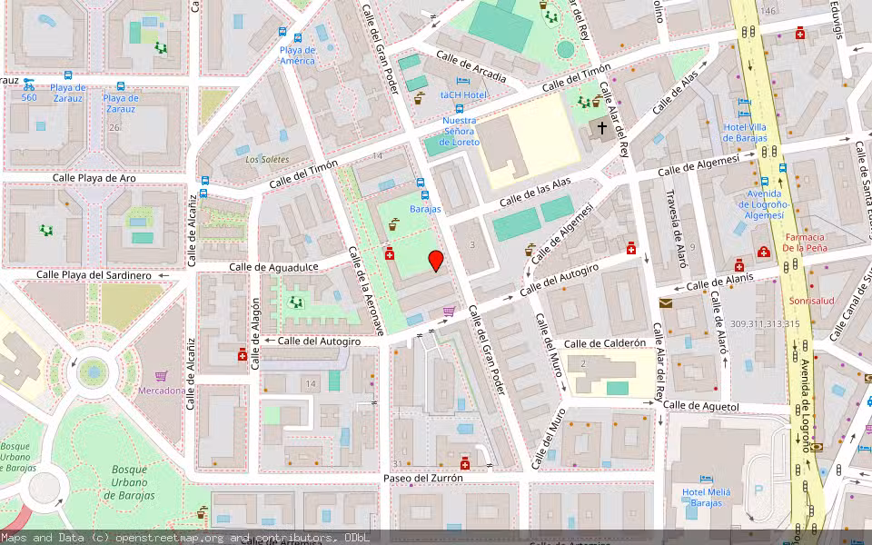 Mapa de Subasta Inmueble (Vivienda) en Madrid