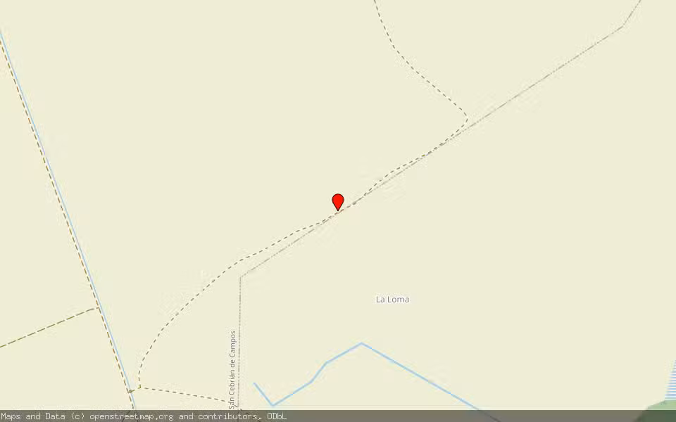 Mapa de Subasta Inmueble (Finca rústica) en Amusco, Palencia