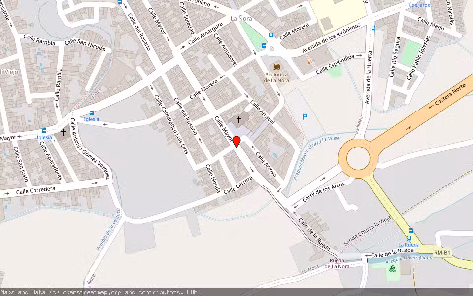 Mapa de Subasta Inmueble (Local comercial) en Murcia