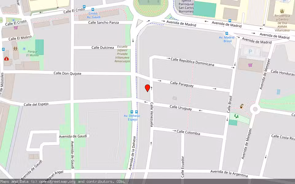 Mapa de Subasta Inmueble (Vivienda) en Villanueva De La Cañada, Madrid