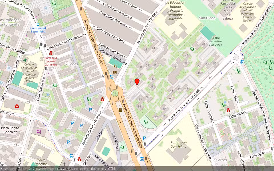 Mapa de Subasta Inmueble (Vivienda) en Sevilla