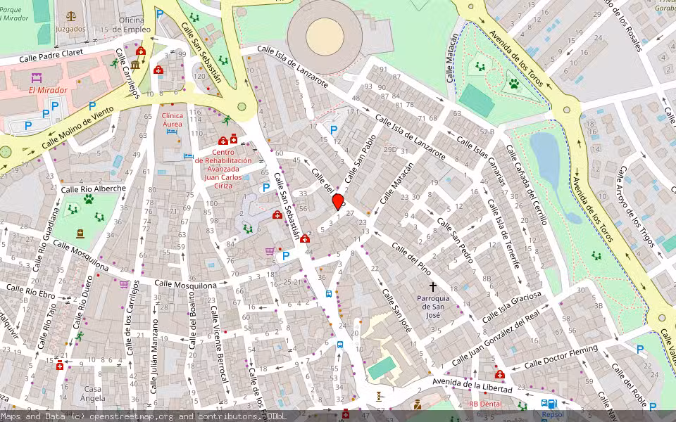 Mapa de Subasta Inmueble (Vivienda) en Colmenar Viejo, Madrid