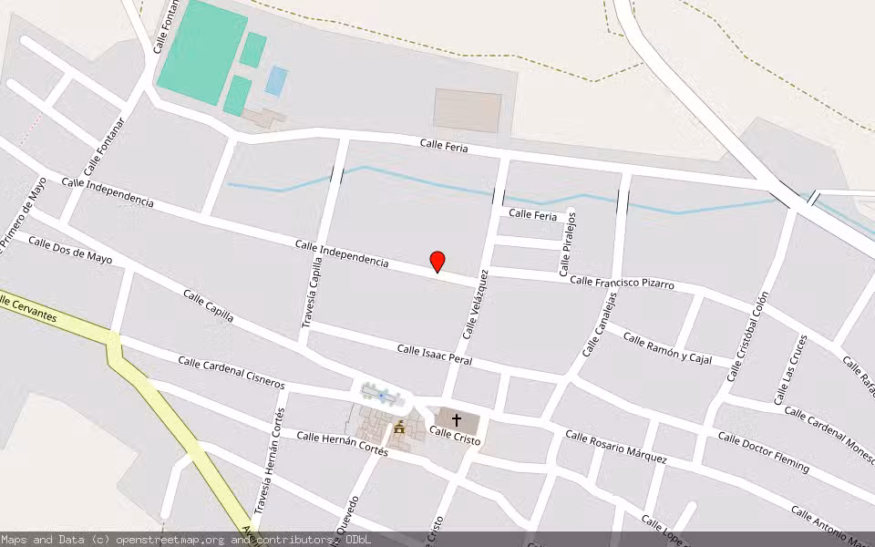 Mapa de Subasta Inmueble (Solar) en Chillon, Ciudad Real