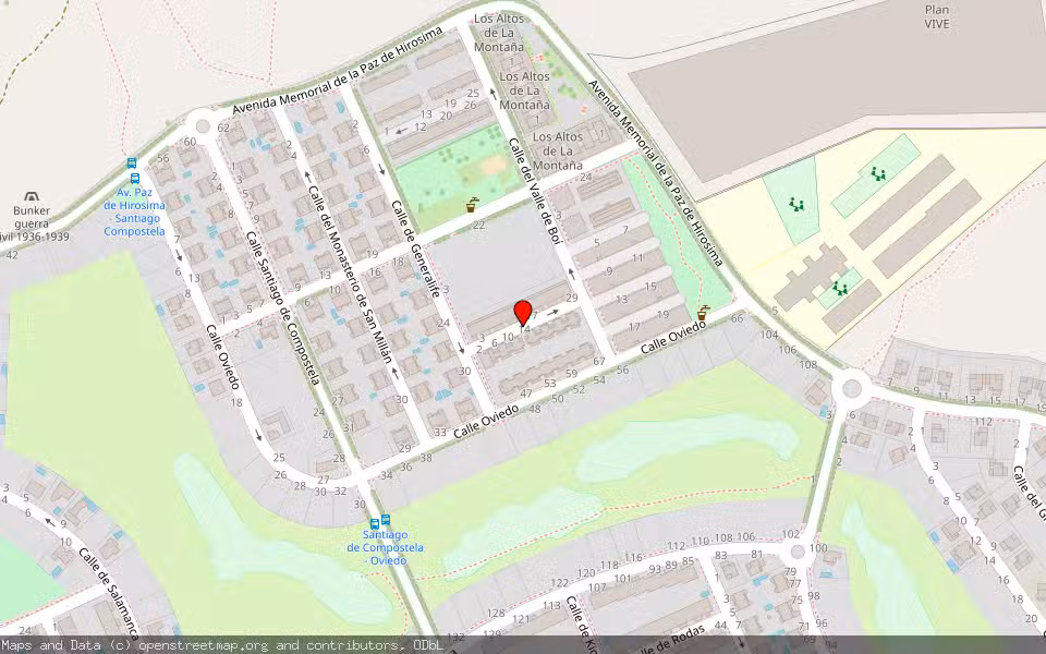 Mapa de Subasta Inmueble (Vivienda) en Aranjuez, Madrid