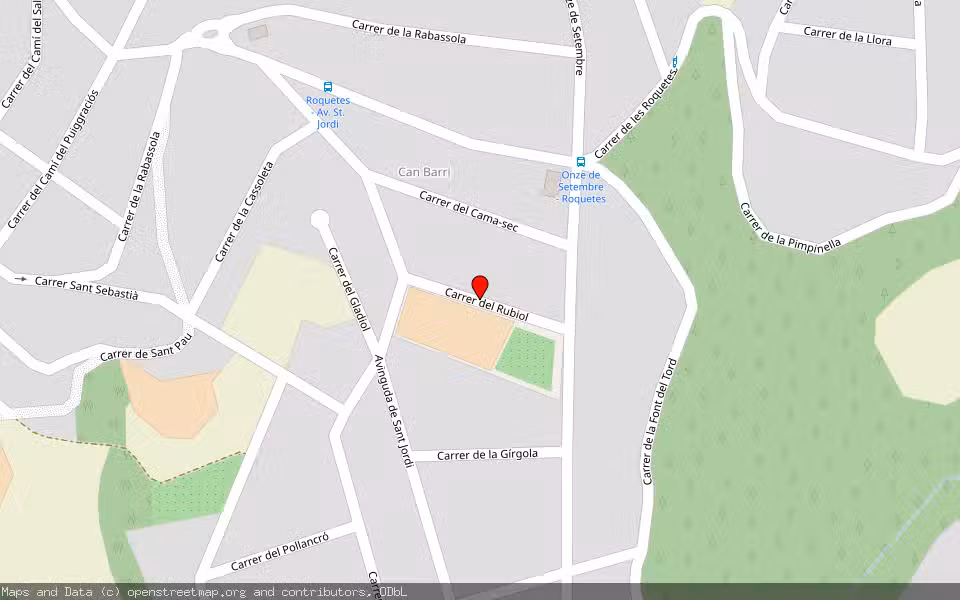 Mapa de Subasta Inmueble (Vivienda) en Bigues I Riells, Barcelona