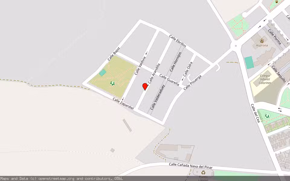 Mapa de Subasta Inmueble (Vivienda) en Laguna De Duero, Valladolid