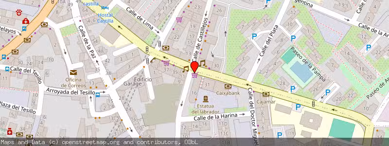 Mapa de Subasta de Inmueble (Vivienda) en Fuenlabrada, Madrid 