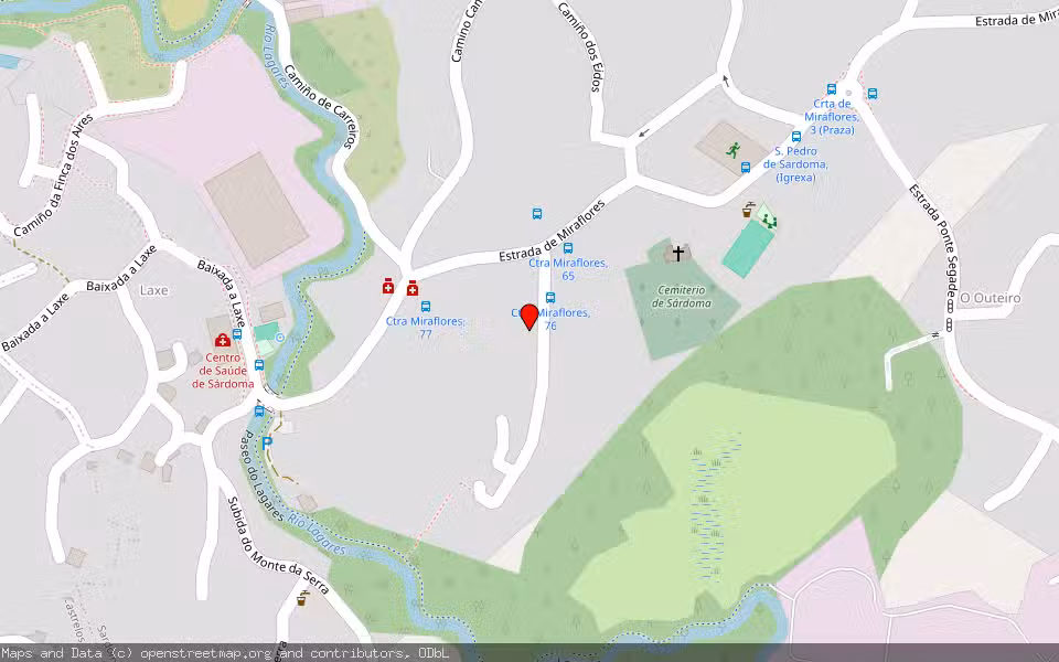 Mapa de Subasta Inmueble (Vivienda) en Vigo, Pontevedra