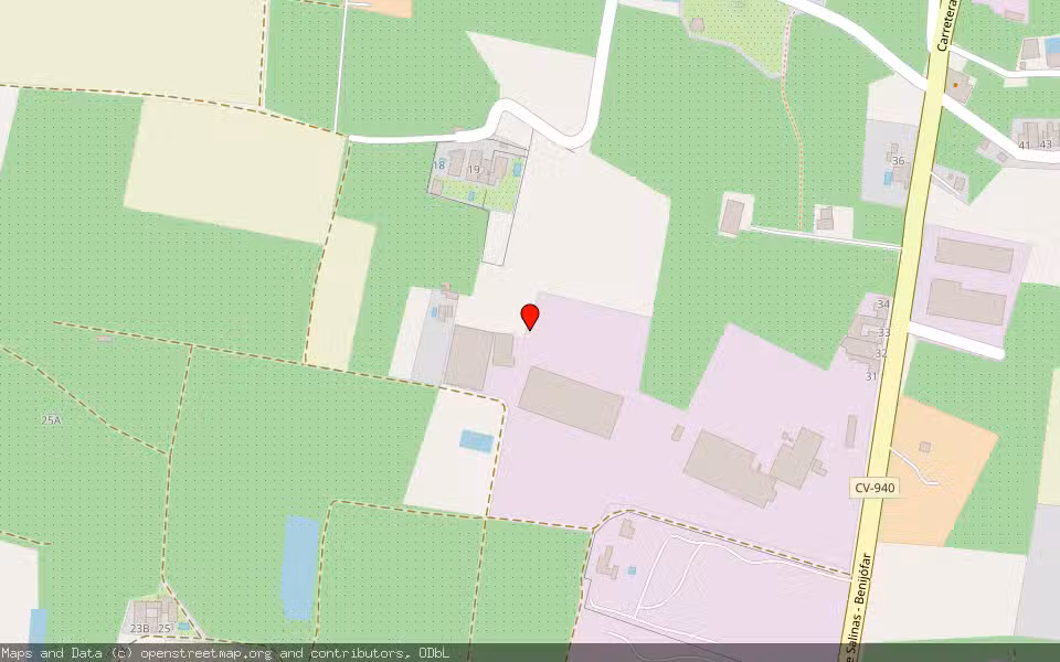 Mapa de Subasta Inmueble (Vivienda) en Rojales, Alicante/Alacant