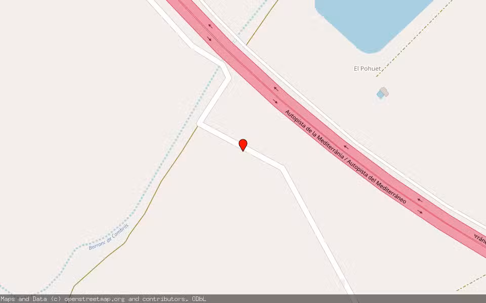 Mapa de Subasta Inmueble (Finca rústica) en Llaurí, Valencia/València