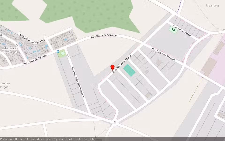 Mapa de Subasta Inmueble (Vivienda) en Outeiro De Rei, Lugo