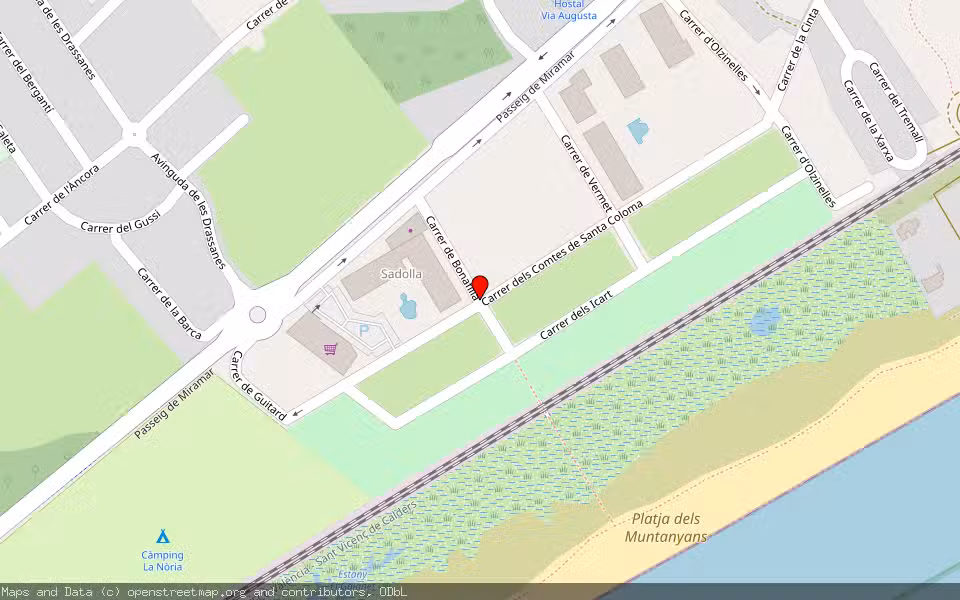 Mapa de Subasta Inmueble (Solar) en Torredembarra, Tarragona