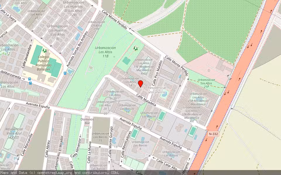 Mapa de Subasta Inmueble (Vivienda) en Torrevieja, Alicante/Alacant
