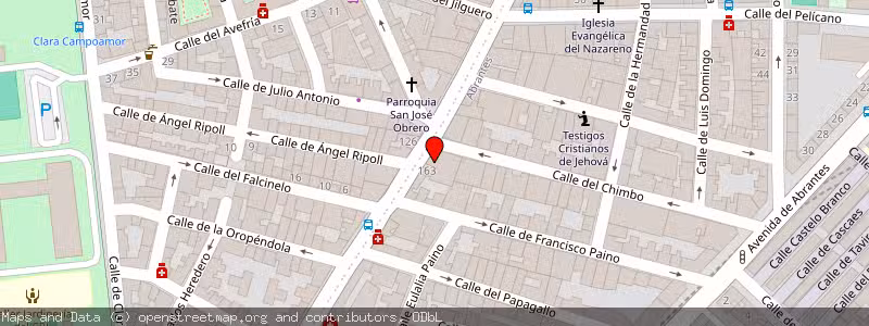 Mapa de Subasta de Inmueble (Vivienda) en Madrid, Madrid 
