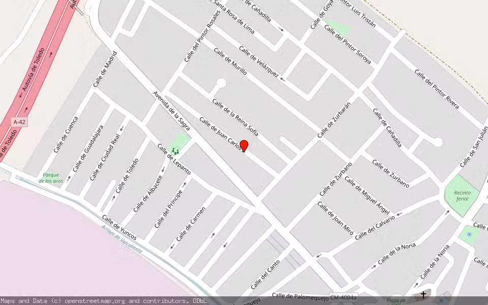 Mapa de Subasta Inmueble (Vivienda) en Numancia De La Sagra, Toledo