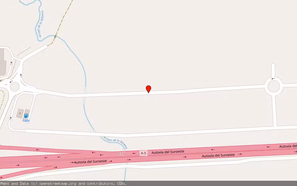 Mapa de Subasta Inmueble (Solar) en Peraleda De La Mata, Cáceres