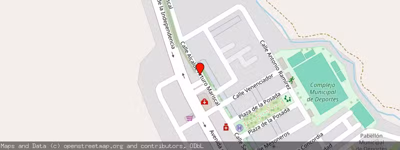 Mapa de Subasta de Inmueble (Vivienda) en San Jose Del Valle, Cádiz 
