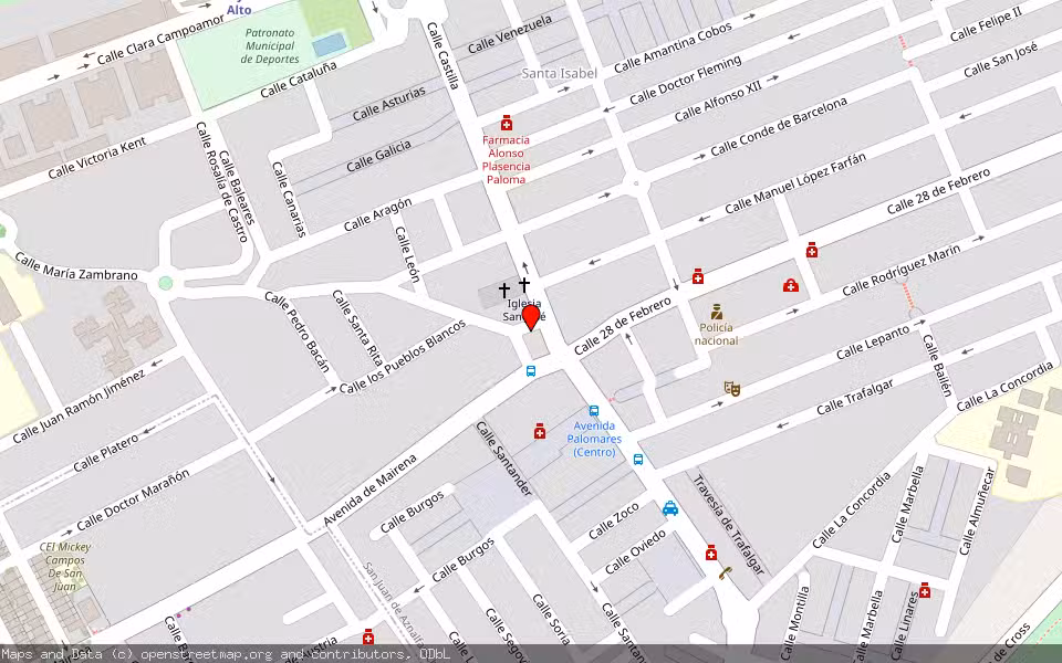 Mapa de Subasta Inmueble (Otros) en Pilas, Sevilla