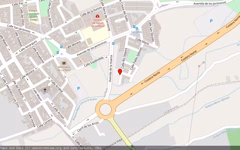 Mapa de Subasta Inmueble (Solar) en Murcia