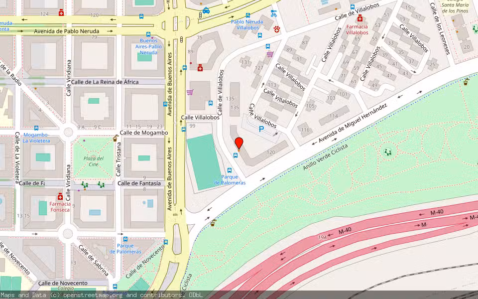 Mapa de Subasta Inmueble (Vivienda) en Madrid
