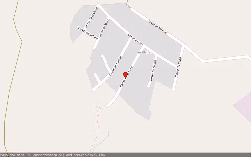 Mapa de Subasta Inmueble (Vivienda) en Vallmoll, Tarragona