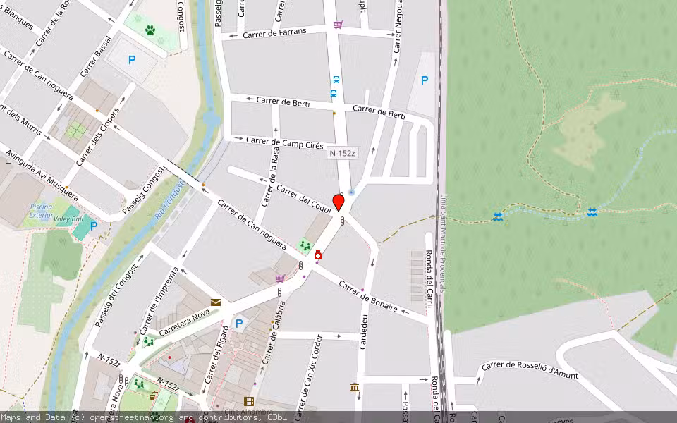 Mapa de Subasta Inmueble (Vivienda) en La Garriga, Barcelona