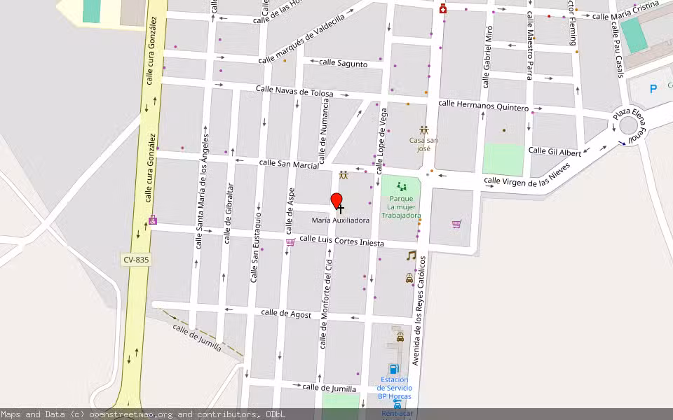 Mapa de Subasta Inmueble (Finca rústica) en Monforte Del Cid, Alicante/Alacant