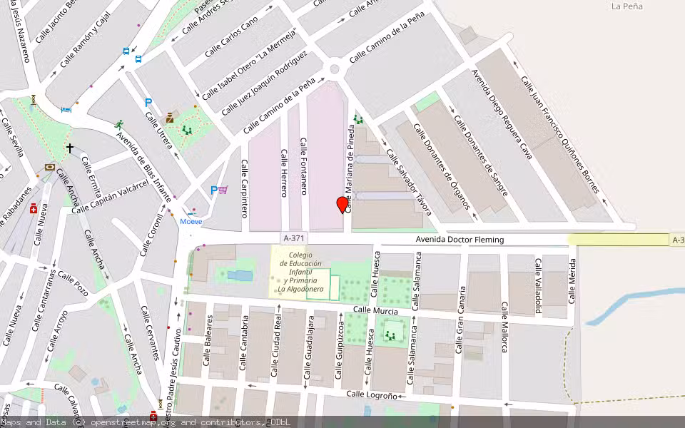 Mapa de Subasta Inmueble (Vivienda) en Las Cabezas De San Juan, Sevilla