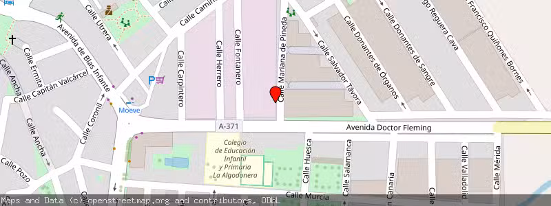 Mapa de Subasta de Inmueble (Vivienda) en Las Cabezas De San Juan, Sevilla 