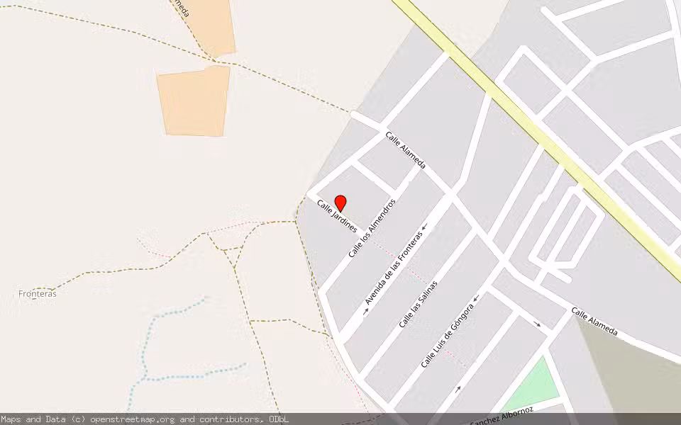 Mapa de Subasta Inmueble (Vivienda) en Añover Del Tajo, Toledo