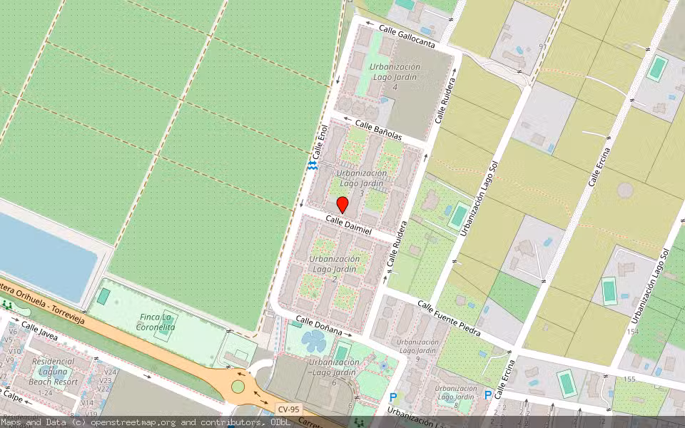 Mapa de Subasta Inmueble (Vivienda) en Torrevieja, Alicante/Alacant