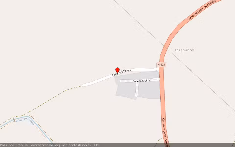 Mapa de Subasta Inmueble (Finca rústica) en Villaquilambre, León