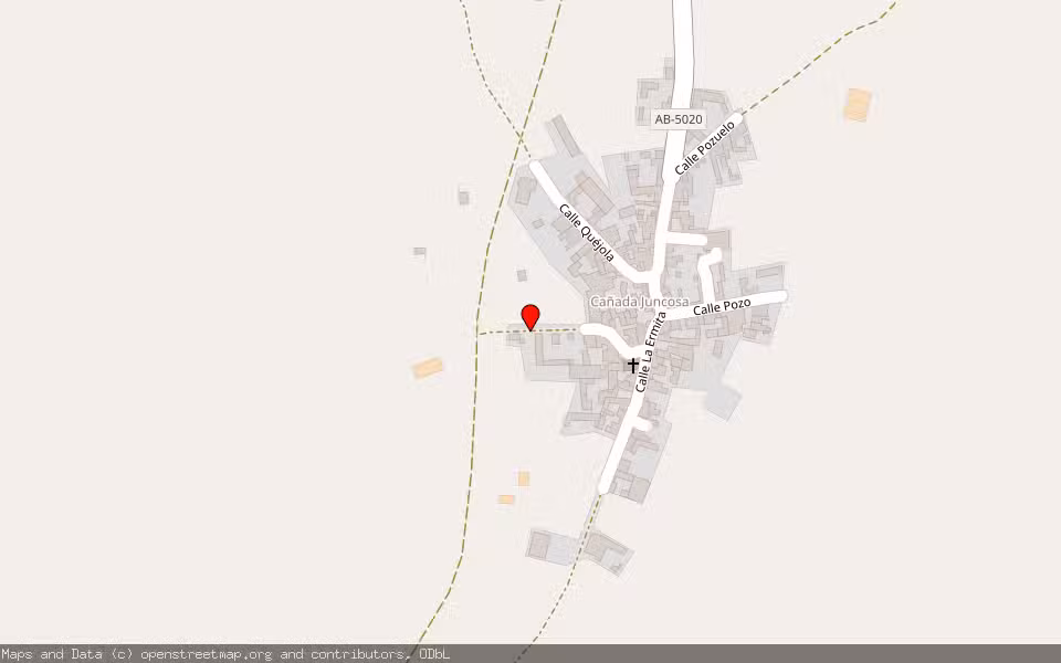Mapa de Subasta Inmueble (Finca rústica) en San Pedro, Albacete