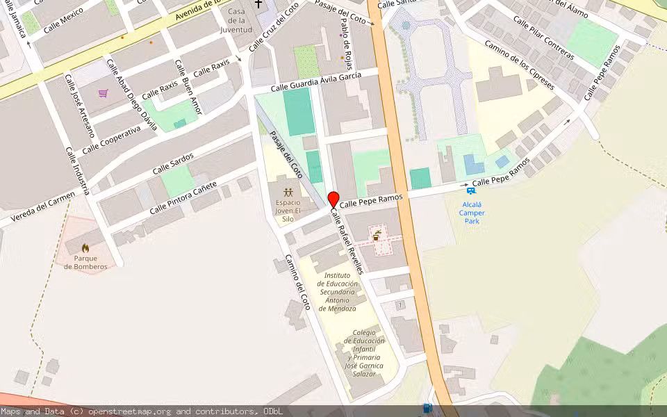 Mapa de Subasta Inmueble (Trastero) en Alcala La Real, Jaén